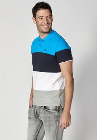 Koroshi SHORT SLEEVE - Piké - azul   blue