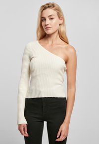 Urban Classics ONE SLEEVE - Pulóver - whitesand