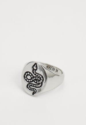 DYNASTY SNAKE SIGNET - Bague - silver-coloured