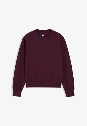 Tommy Jeans, ESSENTIAL - Πουλόβερ - calypso berry