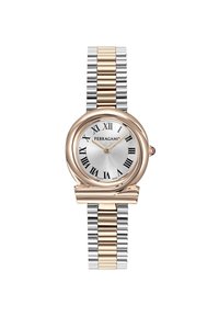 Unselected, silver coloured and rosegold coloured