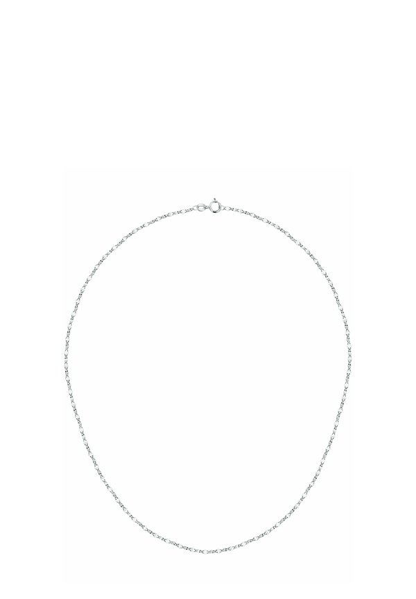 Halskette - weißgoldfarben