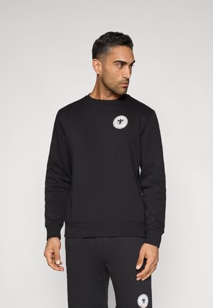 DFB SMALL RETRO CREST CREW - Pelipaita - black