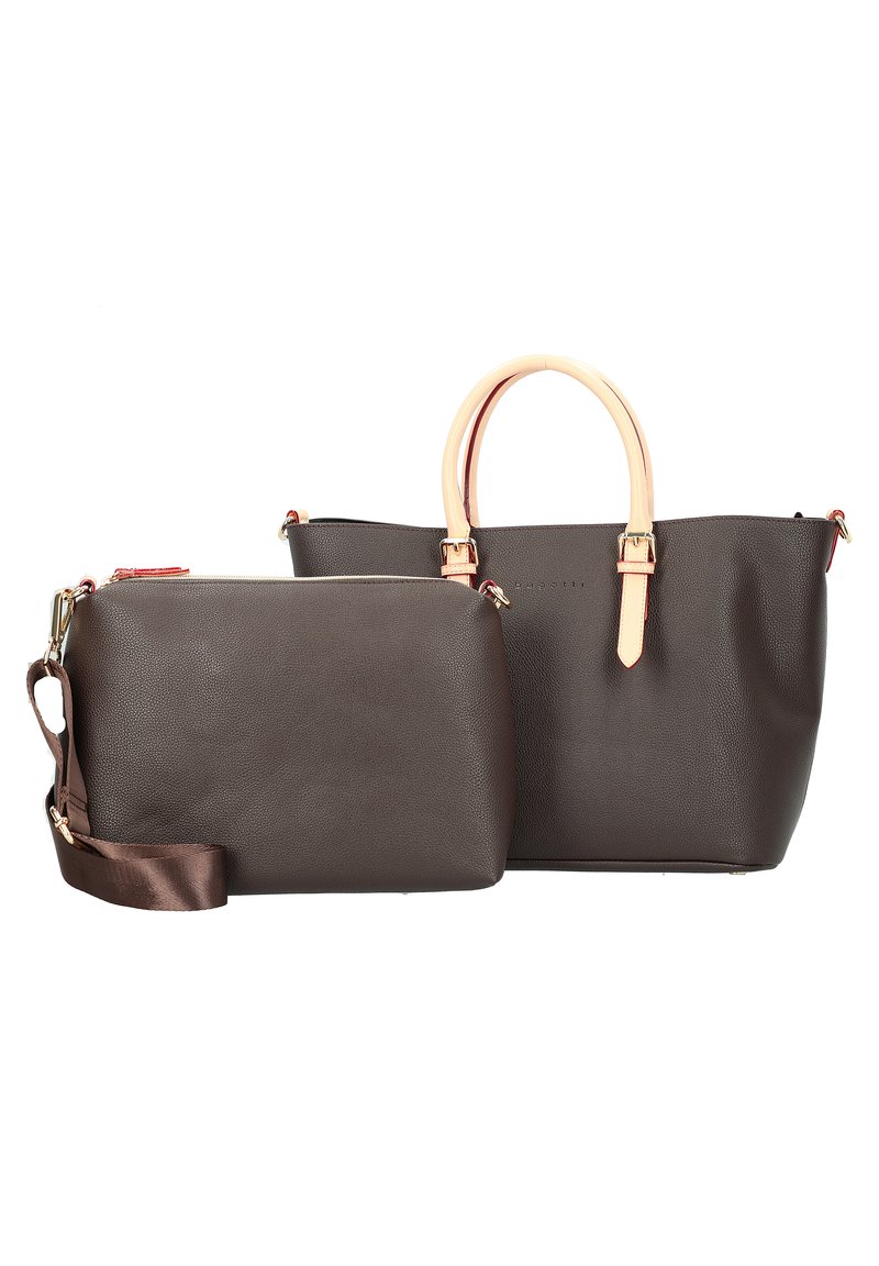 Damen Handtaschen | Bugatti Shopping Bag dunkelbraun/braun - RN66469 Damen Handtaschen | Bugatti Shopping Bag dunkelbraun/braun - RN66469