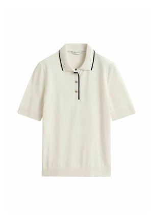 GANT, GANT SEAMLESS POLO TOP - Polo shirt - cream