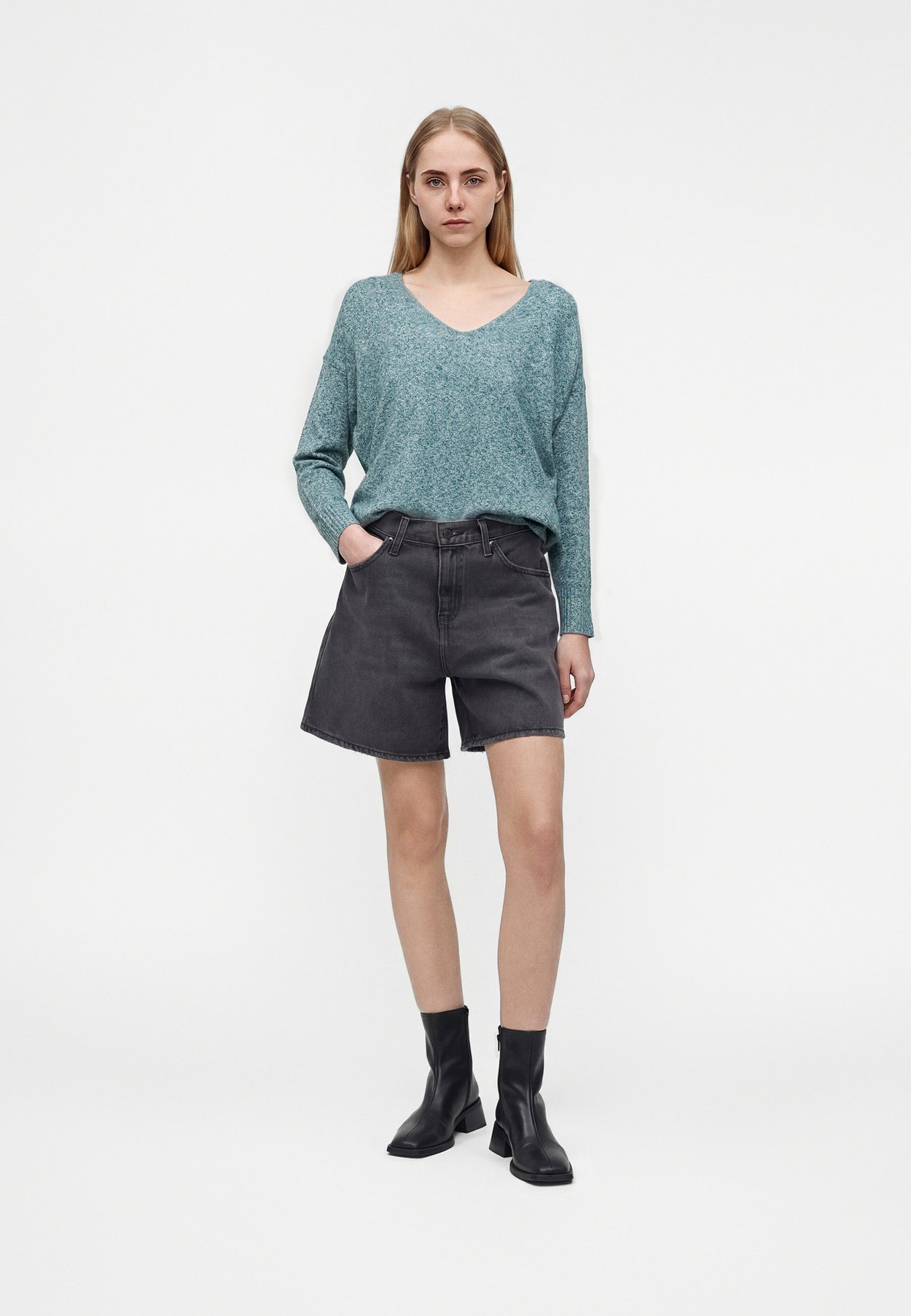 ONLRICA LIFE L/S V-NECK PULLO KNT NOOS