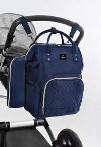 Mimmti DIAPERBAG BACKPACK MIMMTI | BABY BAG | NURSING BAG - Skötväska - blue