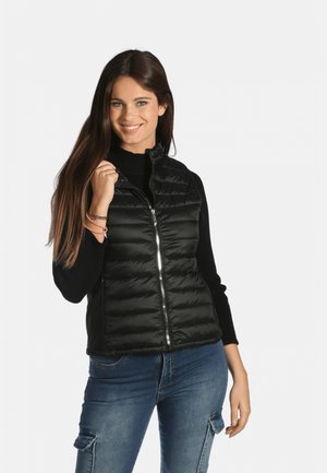SANS MANCHE NEW GLASGOW - Veste sans manches - noir titane