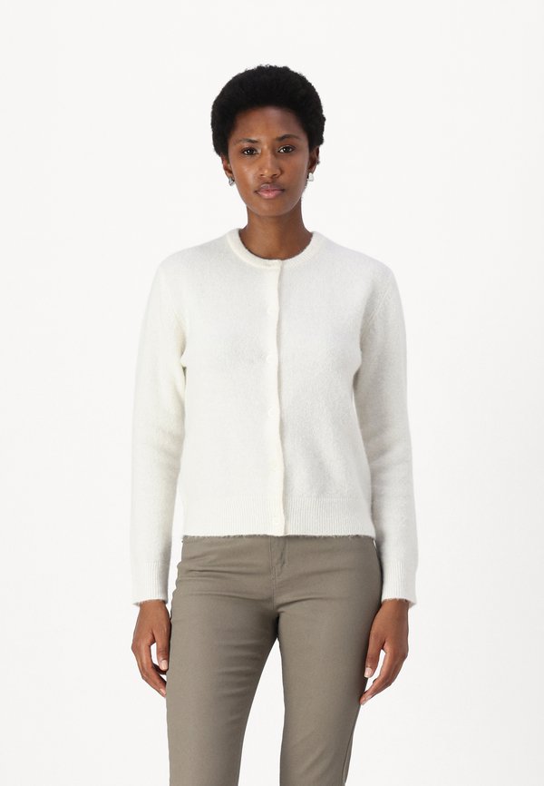 SHORT CARDIGAN - Cardigan - clear cream