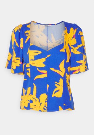 ONLY Tall ONLALMA LIFE TOP  - Camicetta - dazzling blue rustic leaf