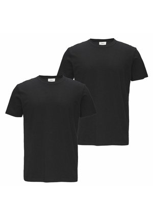 s.Oliver BLACK LABEL RUNDHALS KURZARM 2ER PACK - Basic T-shirt - schwarz