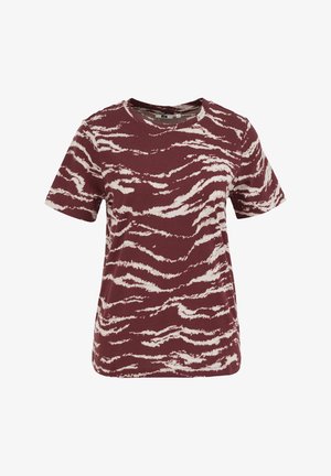 WE Fashion, T-shirt print - vintage red