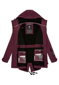 Marikoo ZIMTZICKE - Parka - dark red melange