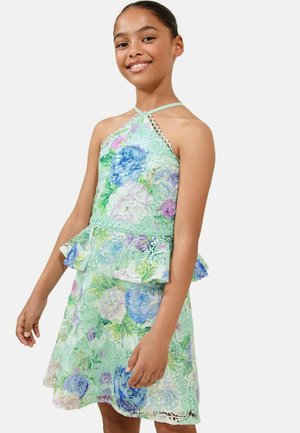 REGULAR FIT - FRILL WAIST  - Rochie cocktail/Rochie petrecere - blue