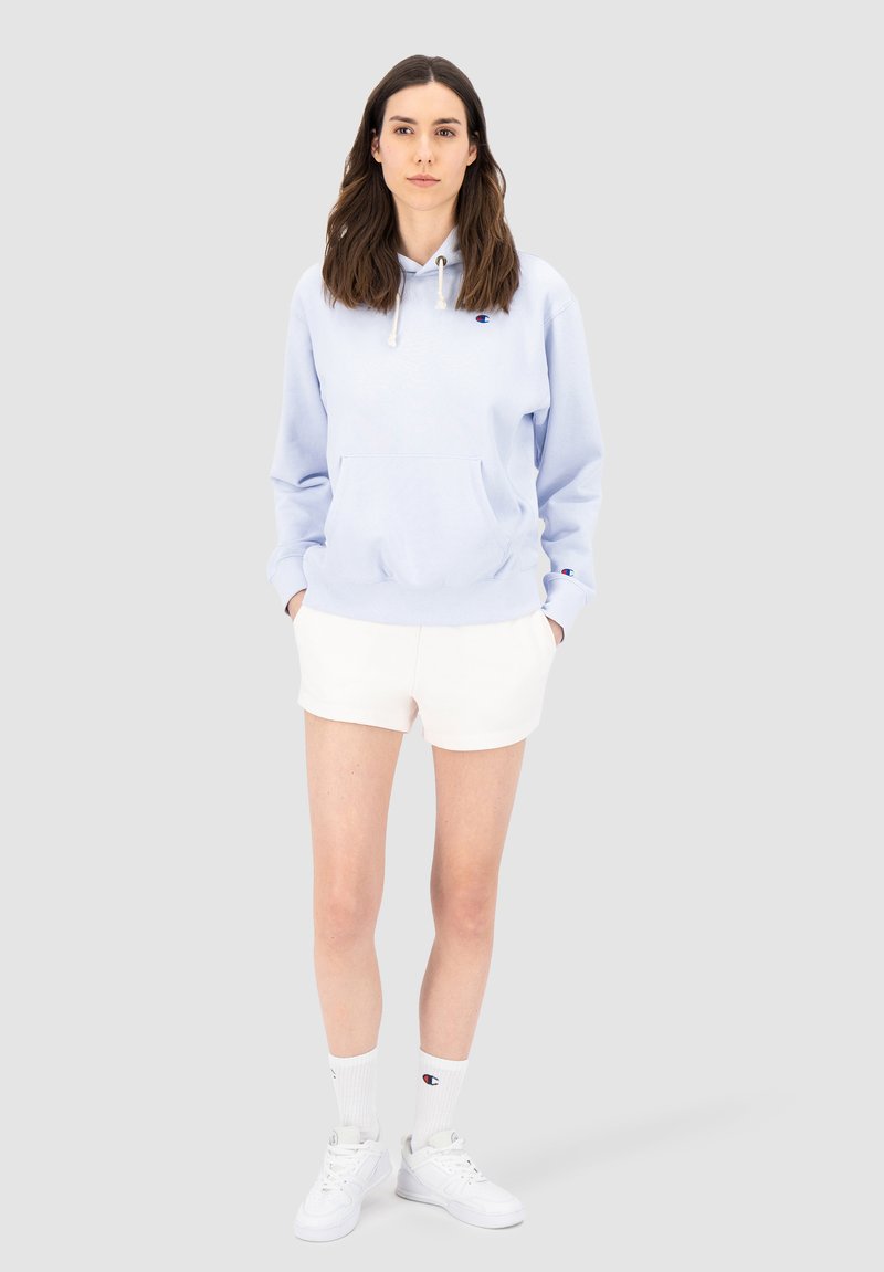 Champion Reverse Weave Hoodie - light blue melange/light blue - Zalando.de