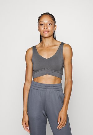 CHATILLON BRA  - Reggiseno sportivo con sostegno leggero - iron gate