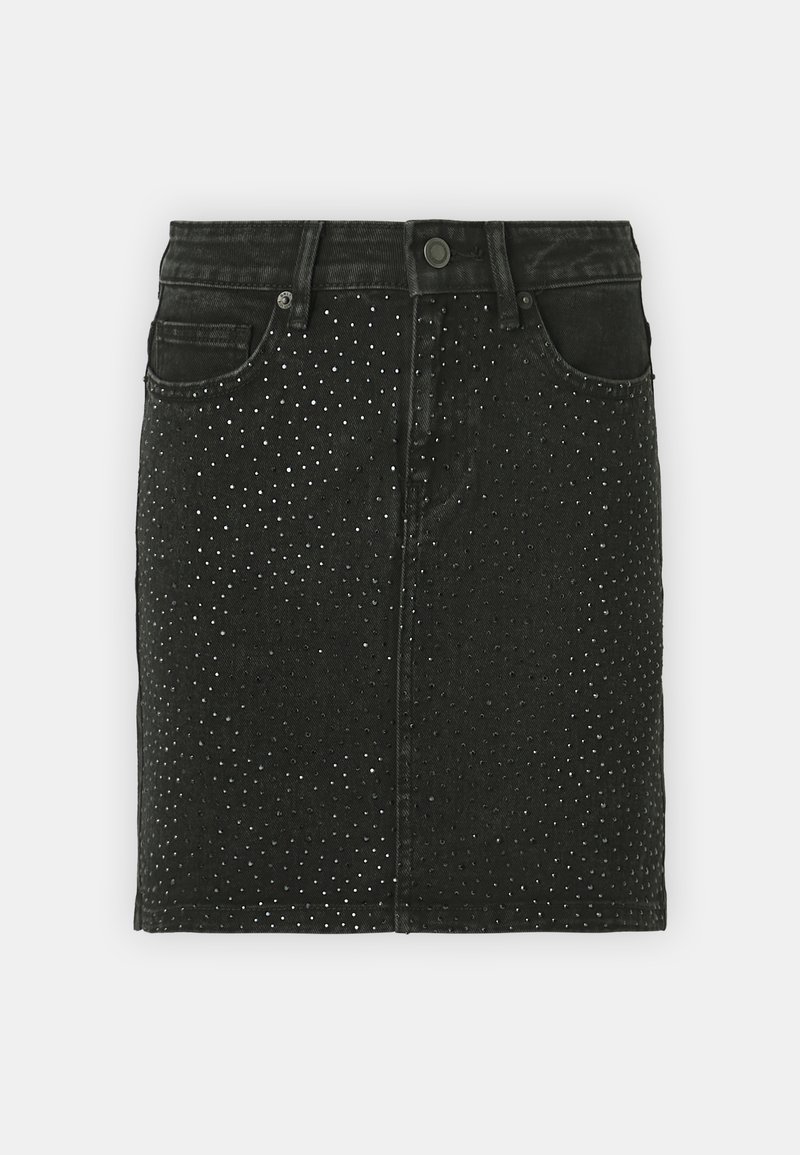 Only Petite Jeansrok zwart Only Petite Jeansrok zwart