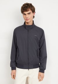 GANT - LIGHTWEIGHT HARRINGTON JACKET - Lett jakke - black Miniatyrbilde 1