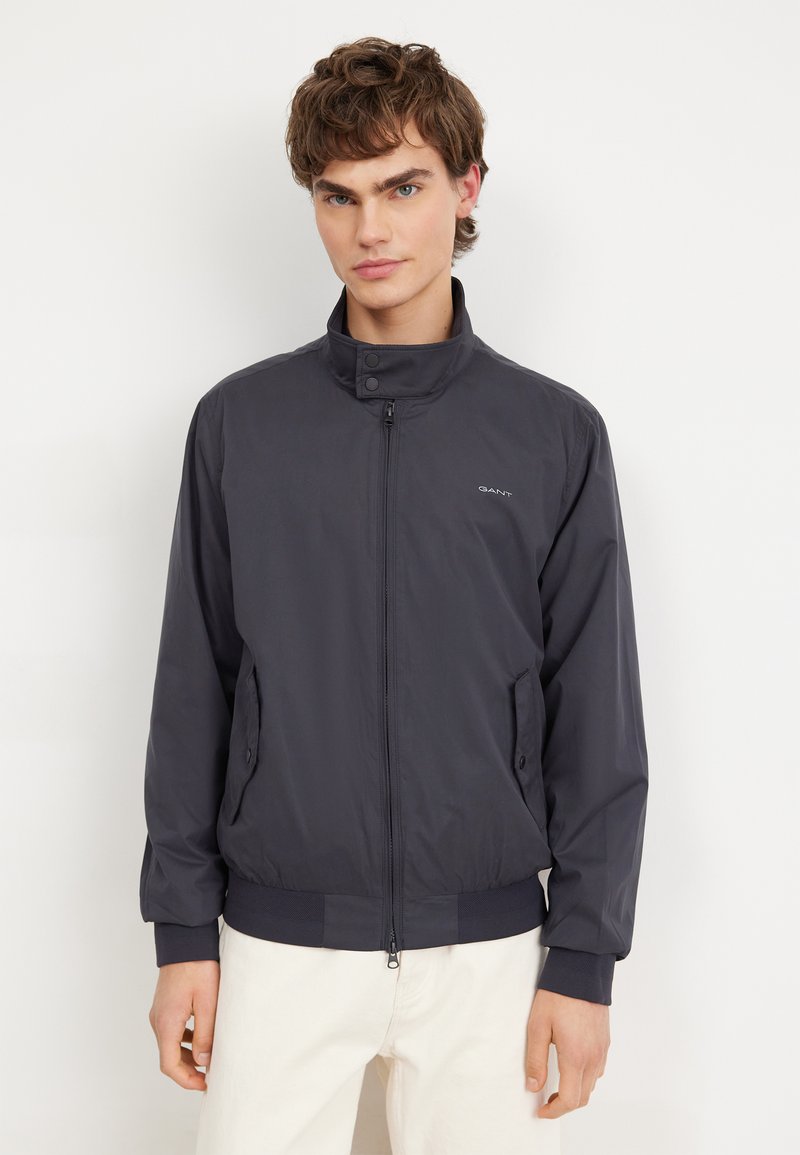 GANT LIGHTWEIGHT HARRINGTON - Giubbotto Bomber - black