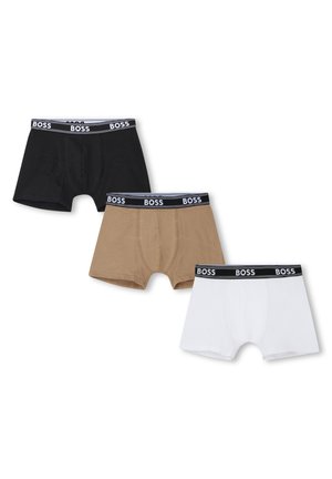 BOSS Kidswear 3 PACK - Panties - white,black,beige