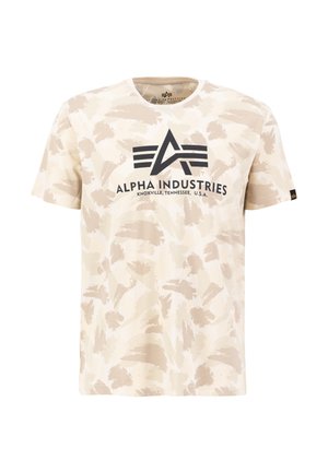 Alpha Industries CAMO - T-shirts print - sand camo