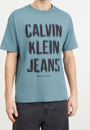 T-shirt imprimé - blue