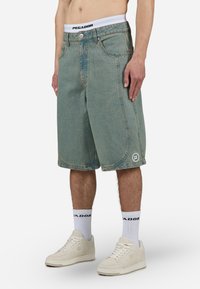 Pegador - KEEN JORTS - Shorts di jeans - washed vintage blue Immagine in miniatura 1