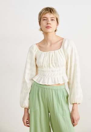 Roxy CRYSTAL SESSION - Blusa - egret