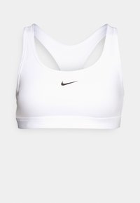 BRA - Light support sports bra - white/black