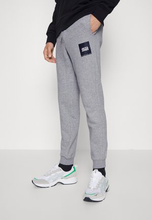JPSTGORDON JJJILOCK PANTS - Pantaloni sportivi - light grey melange
