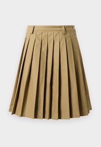 PLEATED MIDI SKIRT COMFORT - Gonna a pieghe - sand storm