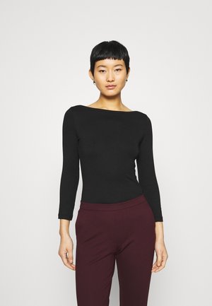 PREMIUM 3/4 Sleeve - Top s dlouhým rukávem - black