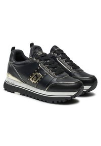LIU JO Sneakers basse - black gold