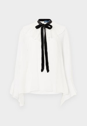 WOVEN BLOUSE SHIRT - Bluză - warm white