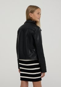 Terranova Giacca in similpelle - nero