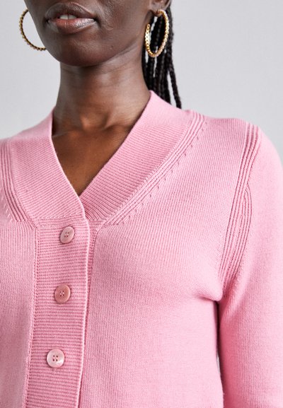 STAUD BAXTER CARDIGAN - Vest - damask pink