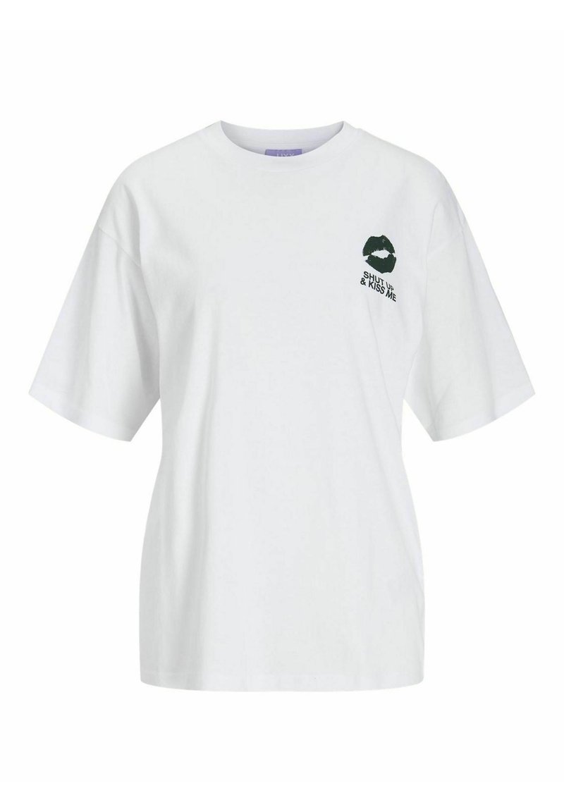 JJXX JXMILLOW LOOSE TEE - T-shirt print - bright white