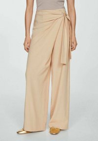 Mango Kalhoty - beige