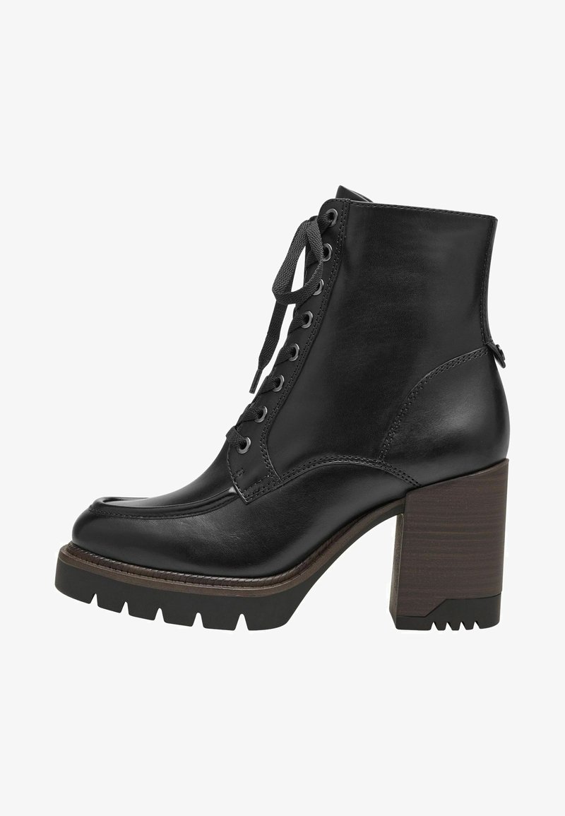 Tamaris Puszābaki ar platformu - black leather