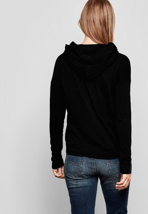 QS, Sweat à capuche - black