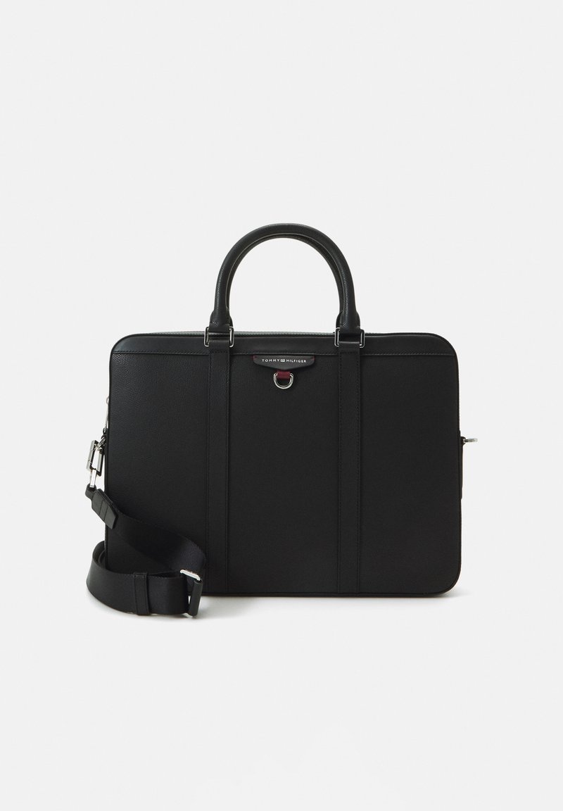 Tommy Hilfiger STRUCTURED COMP BAG UNISEX Laptop bag black Zalando.ie