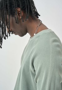 Cleptomanicx THERMAL - Jumper - laurel wreath