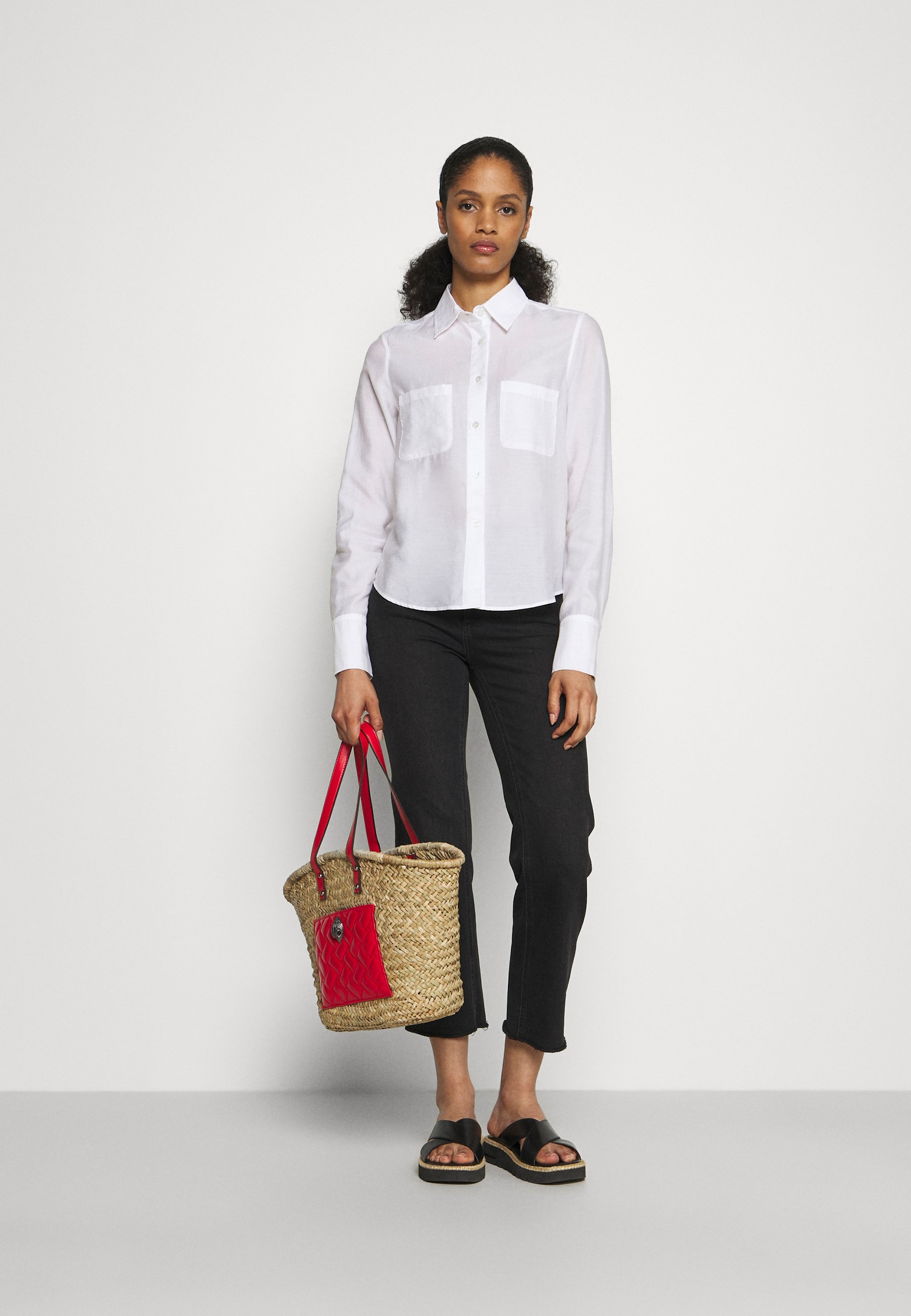 kurt geiger basket bolsa