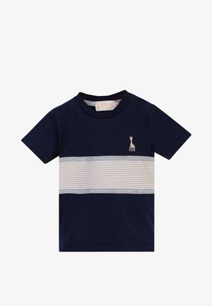 Print T-shirt - dark blue