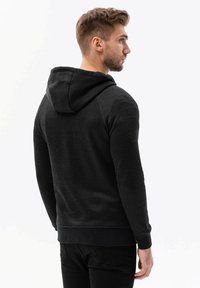 Ombre Mikina na zip - black