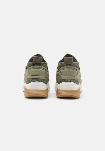 Stella McCartney Kids TRAINERS UNISEX - High-top trainers - dark green