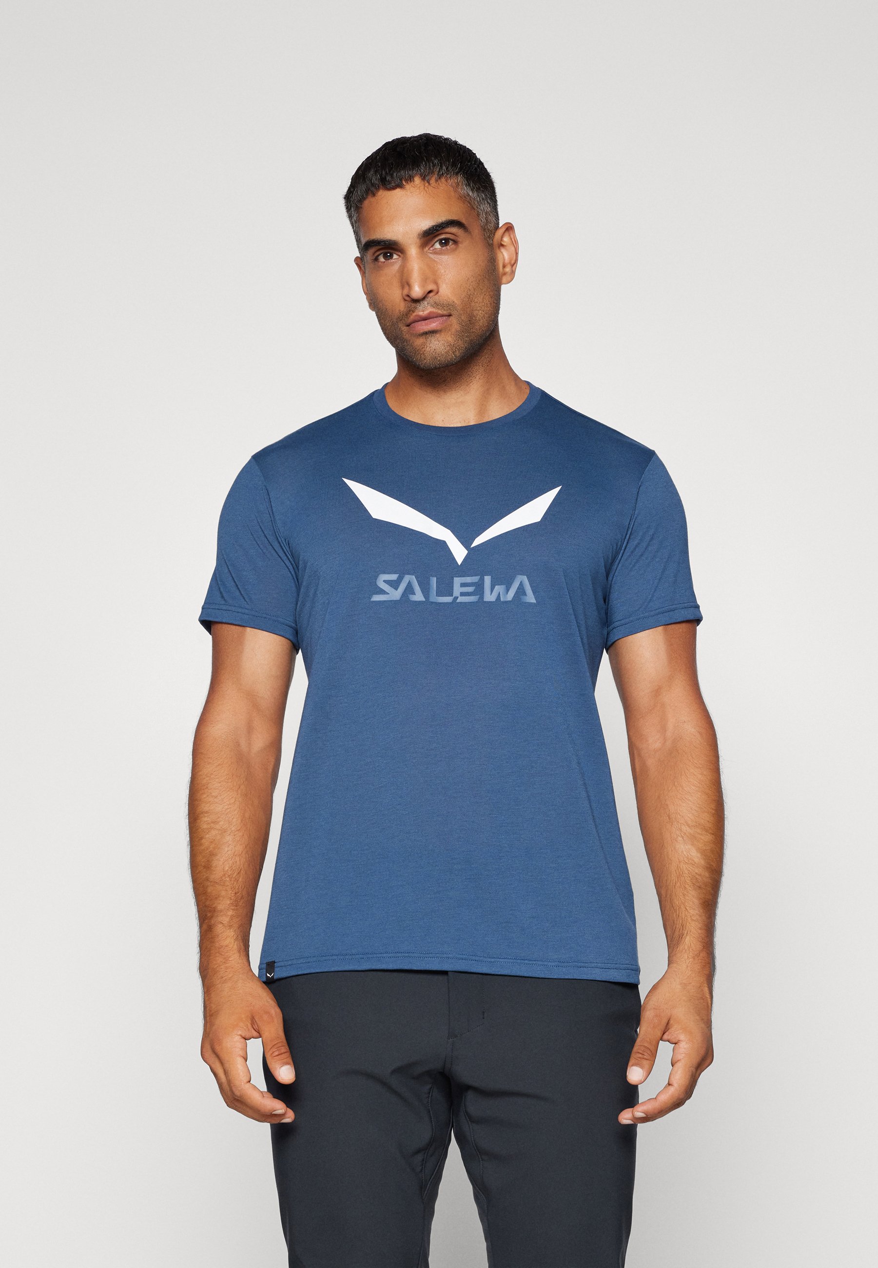 Salewa Puez Melange Dry M S/S Tee Bombay Brown Melange Sale01010