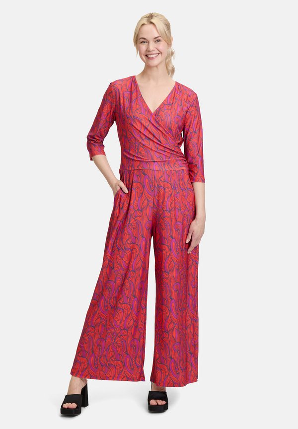 MIT WEITEM BEIN - Jumpsuit - orange purple