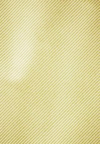 Texturerad tyg i ljusgul, med diagonala linjer och subtil lyster. Mönstret är fint vävt, vilket skapar en mjuk, slät yta.