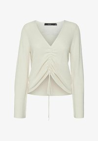 Vero Moda NEWLEXSUN ROUCH - Strickpullover - birch/beige - Zalando.de